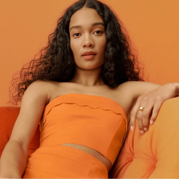 Reformation Lizzi Linen Top - Picture 2 of 4